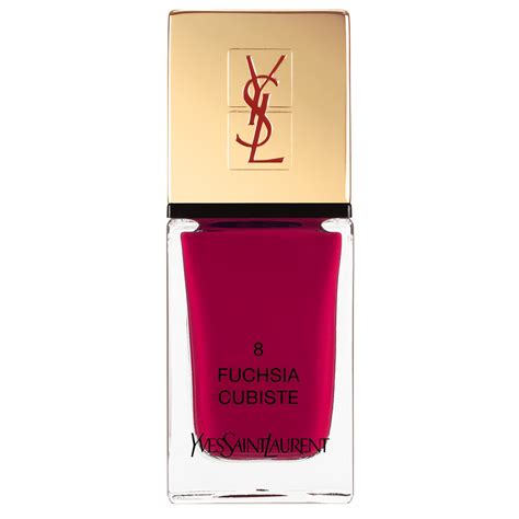 ysl fuchsia cubiste|YSL La Laque Couture .